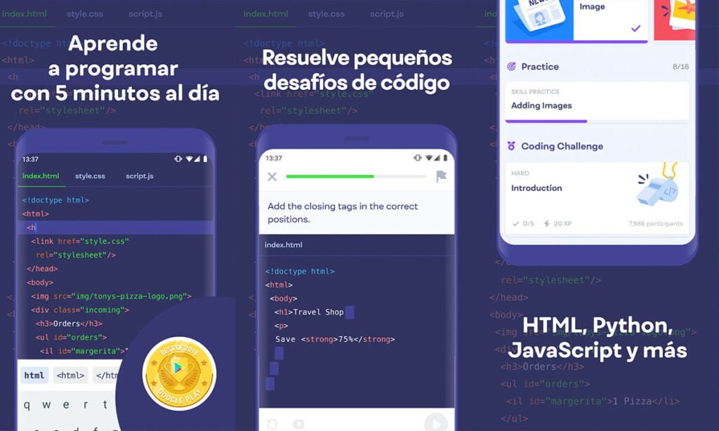 Las Mejores Aplicaciones Para Aprender A Programar Gratis Stonkstutors