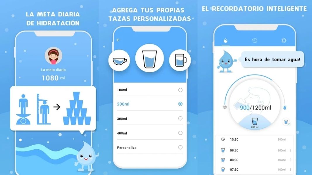Recordatorio de agua: la aplicación que te recuerda que debes beber agua | adobe scan