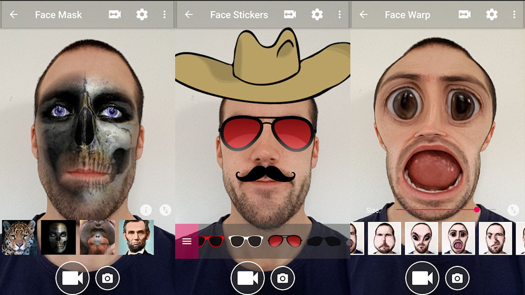 Camera Face Changer – Aplicación con efectos divertidos | Camera face