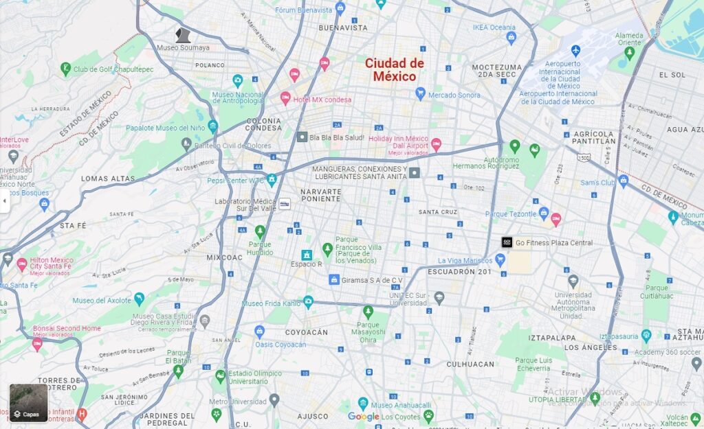 Cómo ver el mapa de tu ciudad por satélite mediante aplicaciones