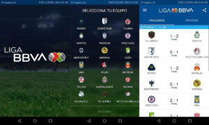 Aplicación Liga BBVA MX - Sigue el fútbol mexicano desde tu celular | AppLigaBBVAMX