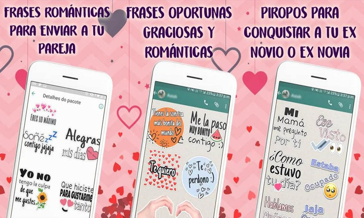 Consigue stickers románticos en tu WhatsApp con las mejores aplicaciones | Consigue stickers romanticos en tu WhatsApp