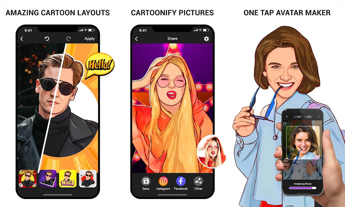 ToonApp - Convierte tu foto en una caricatura | Toon App