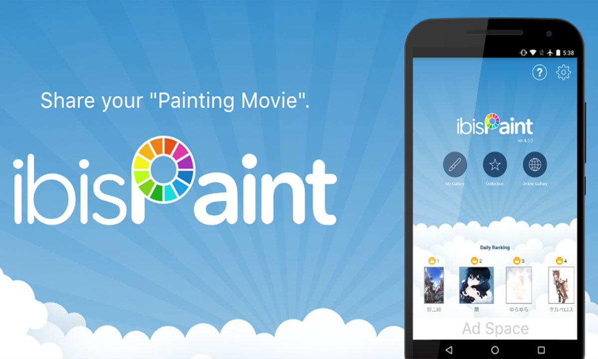 Aplicación ibis Paint X: Haz dibujos profesionales en tu móvil | Aplicacion ibis paint