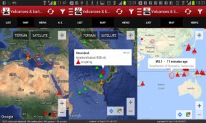 Las mejores aplicaciones sobre volcanes y terremotos | Las Mejores Aplicaciones Sobre Volcanes Terremotos