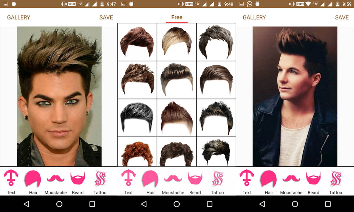 Apps para simular cortes de cabello femenino antes de ir a la peluquería