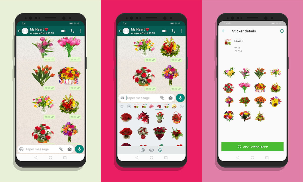 Cómo encontrar y descargar pegatinas de flores en la aplicación Sticker.ly | Aplicacion sticker.ly