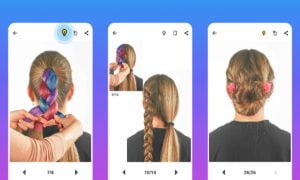 Aplicación para aprender a hacer diferentes peinados | Peinados para ninas