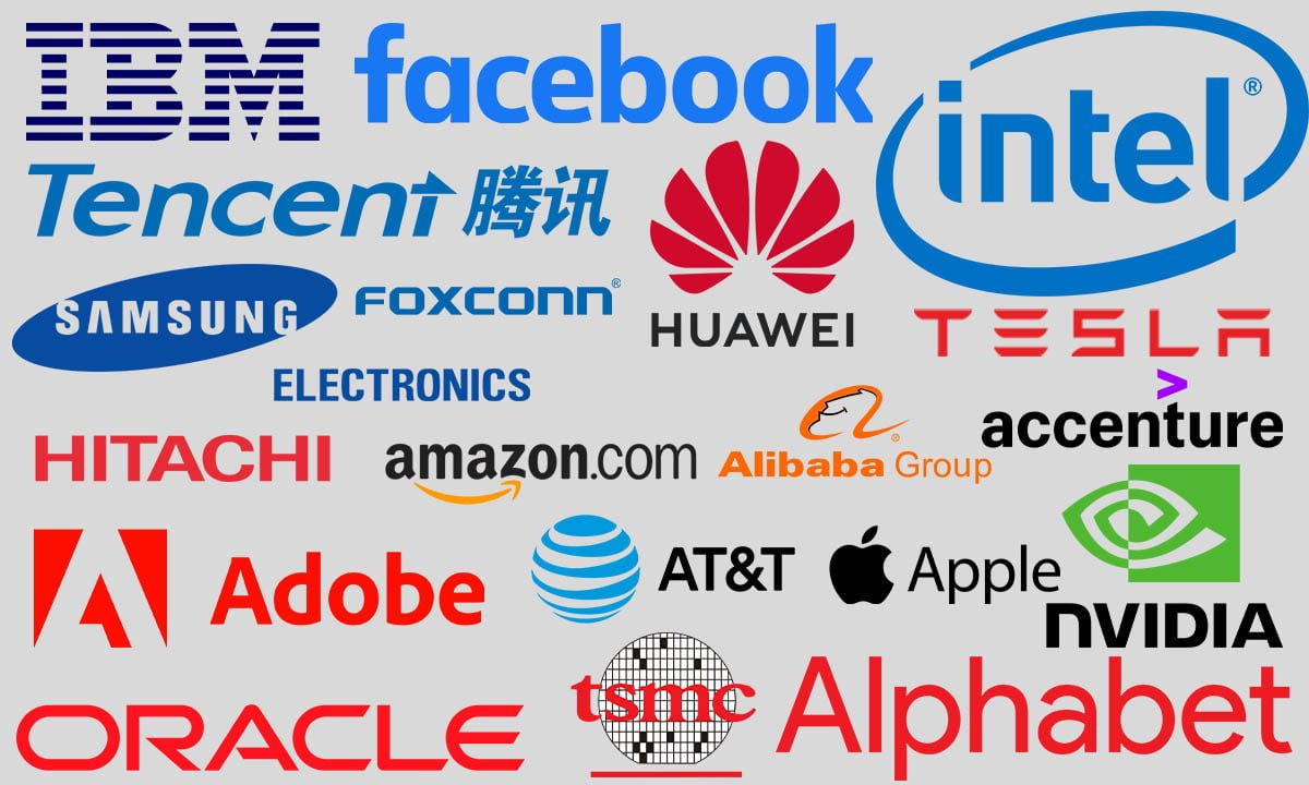 Las 20 mayores empresas tecnológicas del mundo | Las 20 mayores empresas tecnologicas del mundo