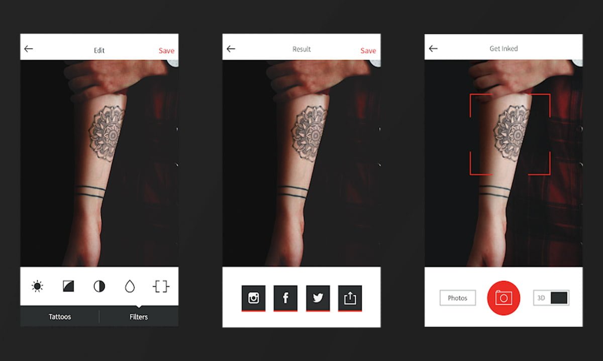 Tatuajes en tus fotos con estas aplicaciones | Tatuajes en tus fotos con estas aplicaciones
