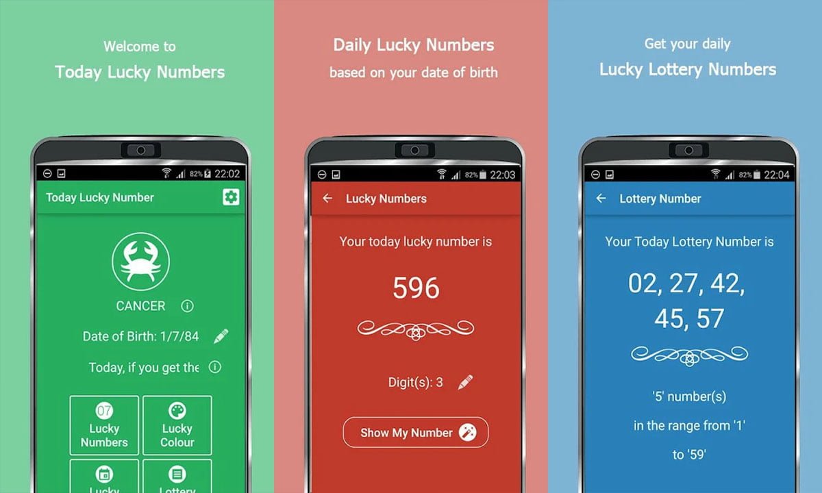¿Te gustaría saber cuáles son tus números de la suerte? | Las 5 mejores aplicaciones de numeros de la suerte para Android e iOS
