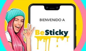 Aplicación BeSticky - Crea tus propias pegatinas y memes | Aplicacion BeSticky Crea tus propias pegatinas y memes