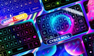 Aplicacion para hacer colorido el teclado del celular | Aplicacion de teclado RGD haz que tu teclado sea colorido.SIN