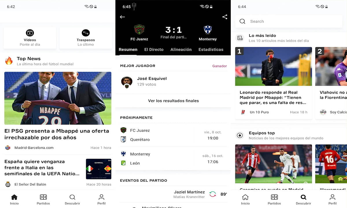 Mejores apps para noticias de fútbol | Mejores apps para noticias de futbol