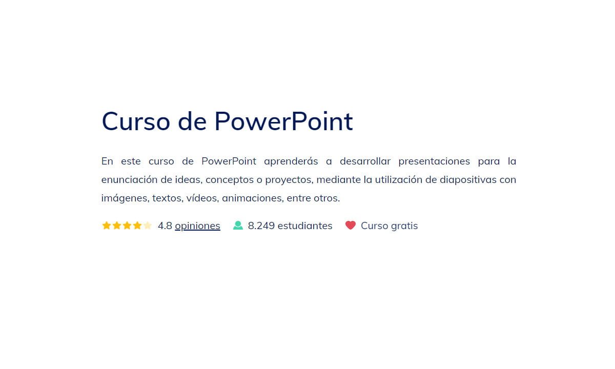 Curso gratuito de PowerPoint: Conviértase en un profesional | Curso gratuito de PowerPoint Conviertase en un profesional