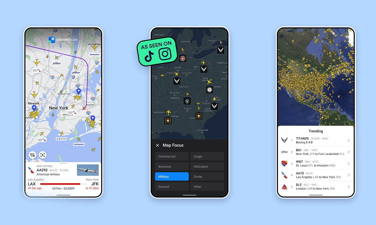 Aplicación Plane Finder – Seguimiento de vuelos en tiempo real | Aplicacion Plane Finder Seguimiento de vuelos en tiempo real