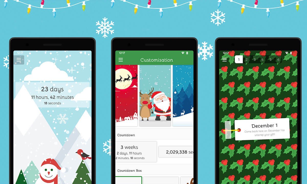 La nueva aplicación con widgets de navidad | 1. Conozca la aplicacion con widgets
