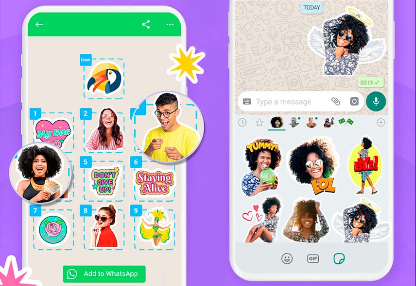 ¿Cómo hacer stickers para WhatsApp? Hazlo con tus propias fotos | 22. Aprende a hacer stickers para WhatsApp hazlo con tus propias fotos9dw562