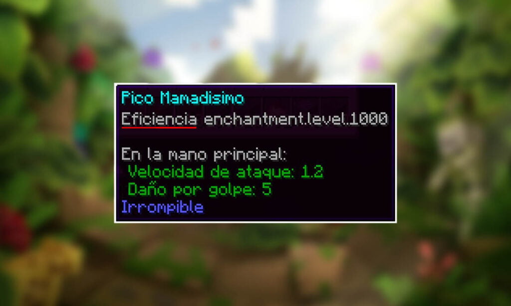 Para qué sirve la eficiencia en Minecraft Stonkstutors