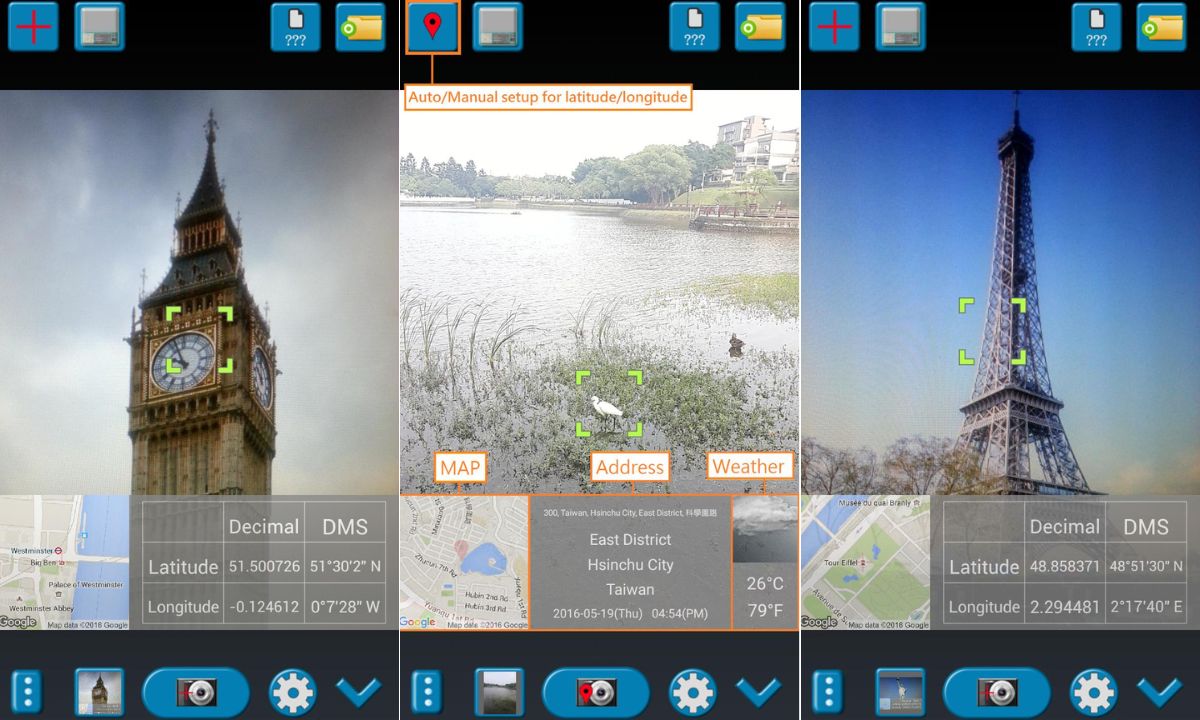Conoce la aplicación de cámara con GPS que añade la ubicación en las fotos | gps