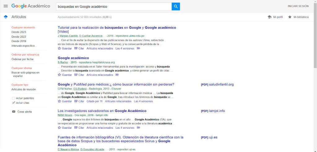 ¿Cómo hacer búsquedas en Google Académico? | 46 Como hacer busquedas en Google Academico1 3