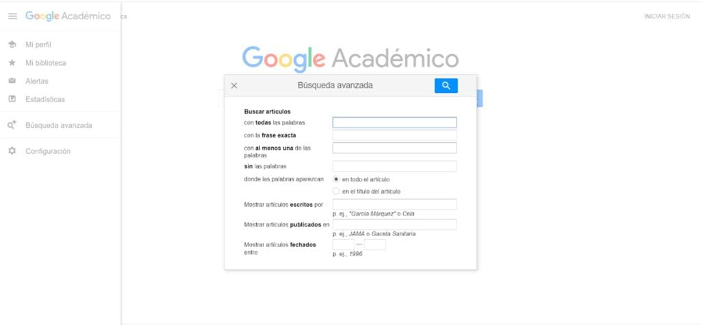 ¿Cómo hacer búsquedas en Google Académico? | 46 Como hacer busquedas en Google Academico1 6