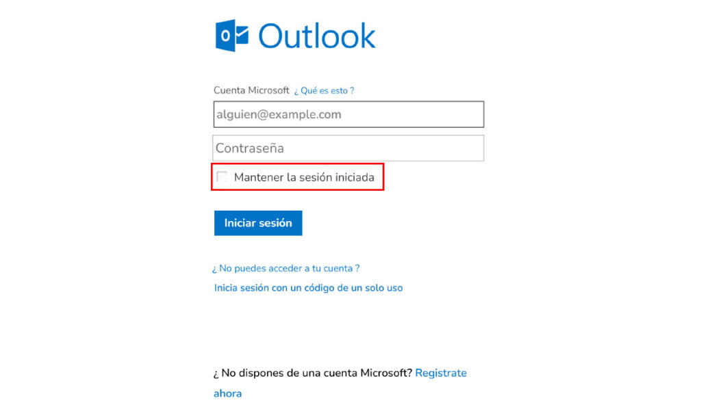 Cómo entrar directamente a Hotmail (Outlook.com) sin tener que teclear la contraseña | Foto 34.34.1