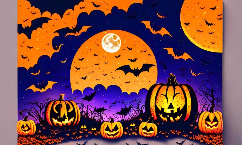 Aplicación para colorear dibujos de Halloween | Aplicación para colorear dibujos de Halloween2