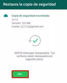 Cómo recuperar audios en WhatsApp 6