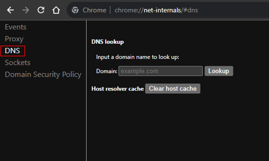 Cómo limpiar la caché de DNS en Chrome | Foto 103.103.4