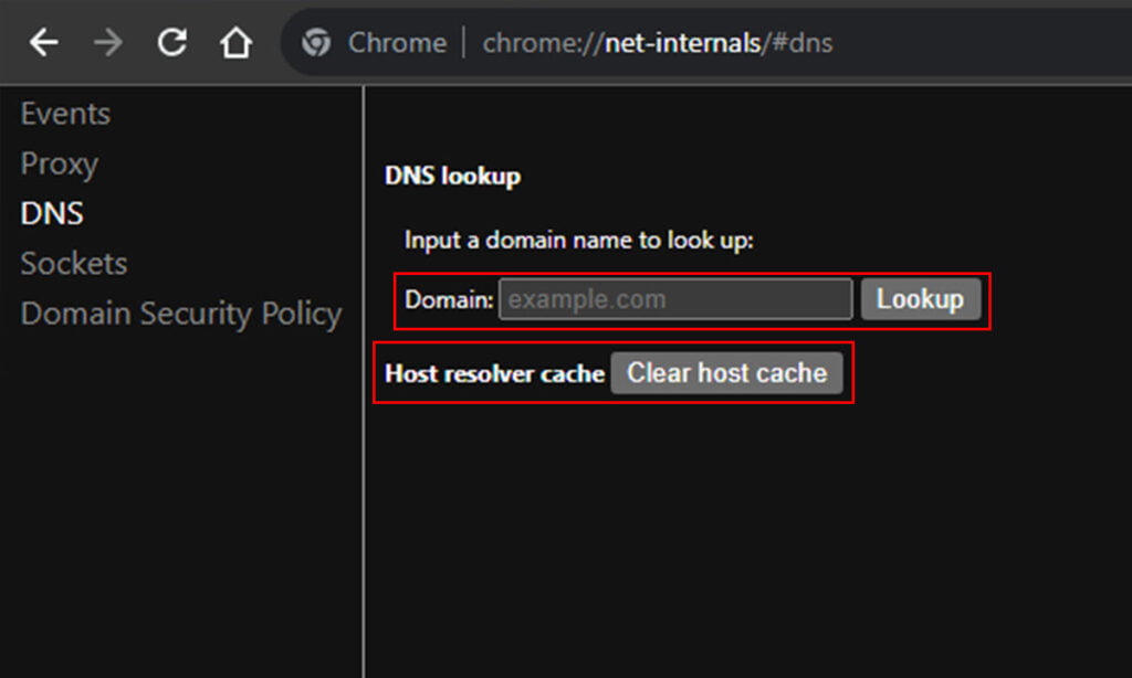 Cómo limpiar la caché de DNS en Chrome | Foto 103.103.5