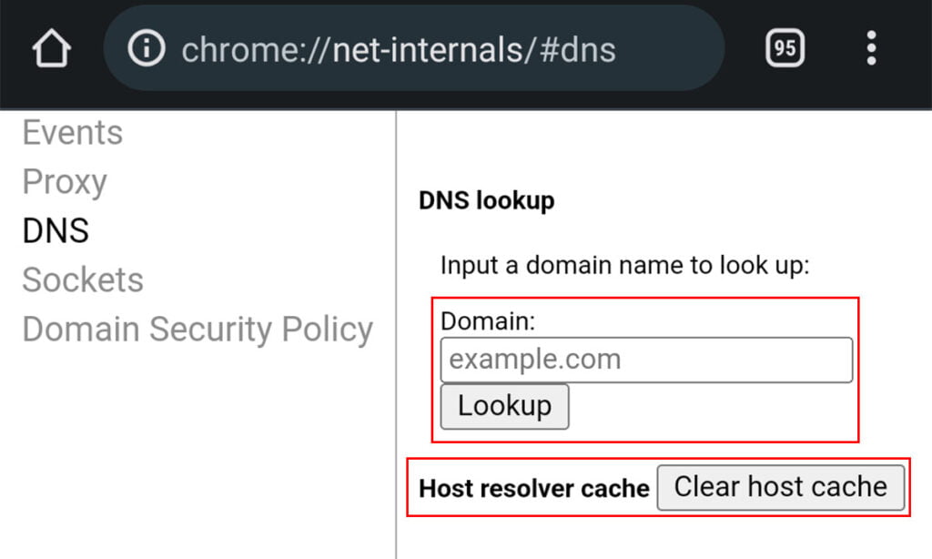 Cómo limpiar la caché de DNS en Chrome | Foto 103.103.9