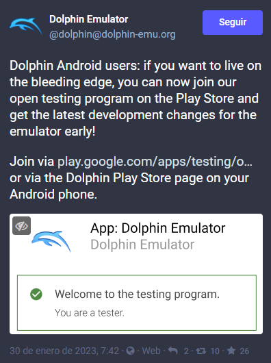 Aplicación Dolphin, lo mejor para tu celular 3