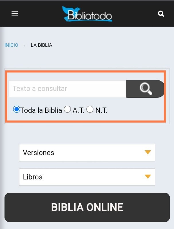 Cómo leer la Biblia desde el celular sin descargar aplicaciones 6