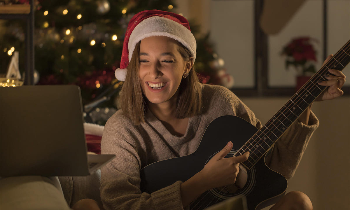 Aplicación para aprender a tocar canciones navideñas en guitarra | Aplicación para aprender a tocar canciones navideñas en guitarra1