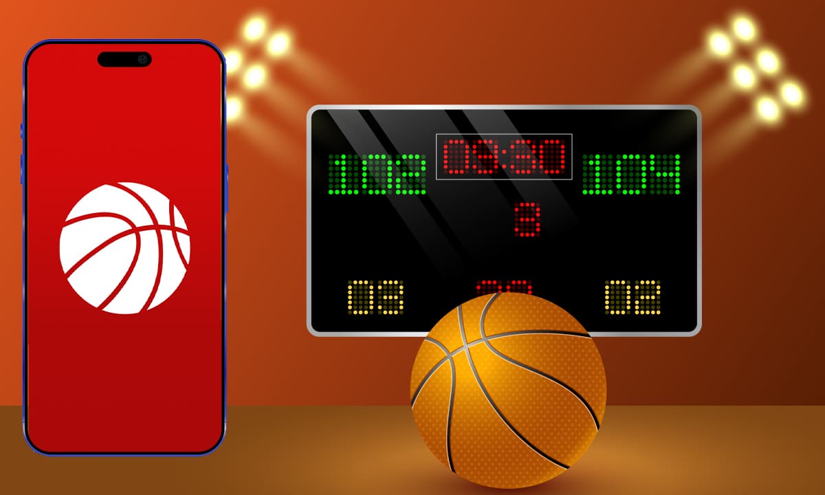 Aplicación para seguir los resultados de juegos de baloncesto desde tu celular | Aplicación para seguir los resultados de juegos de baloncesto desde tu celular