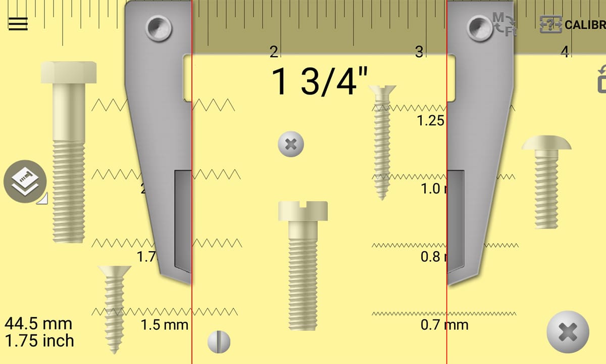Aplicación gratis para medir el diámetro de tornillos por el celular | Aplicación gratis para medir el diámetro de tornillos por el celular2