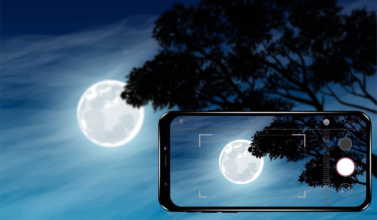 Cómo tomar fotos de la luna en alta calidad con el celular | Cómo tomar fotos de la luna en alta calidad con el celular3
