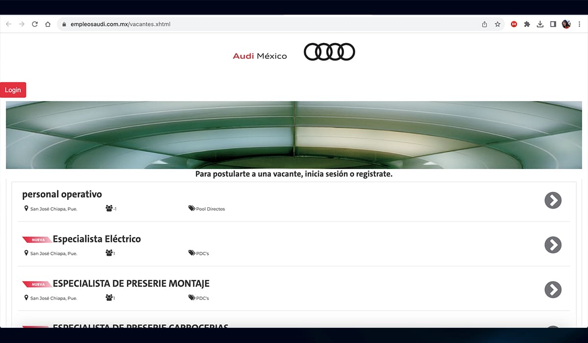 Oportunidades de empleo en Audi: cómo encontrarlas y postularse desde el celular | Oportunidades de empleo en Audi cómo encontrarlas y postularse desde el celular1