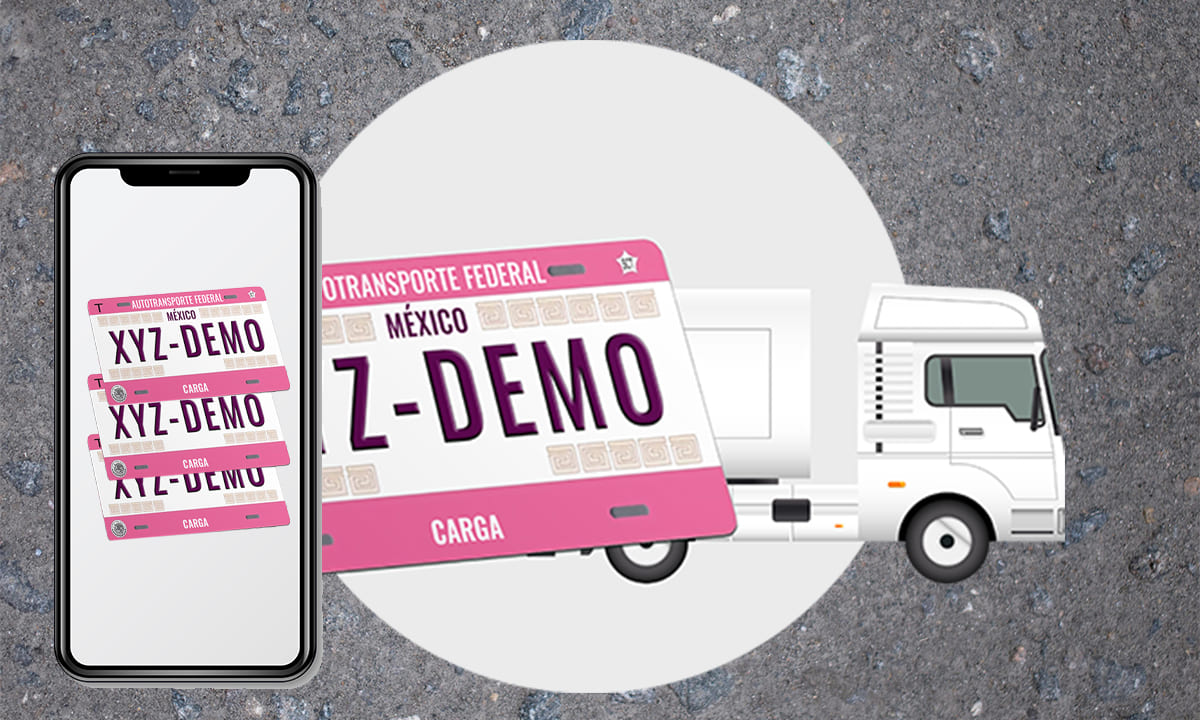 Cómo consultar la placa de camiones por el celular [México] | Cómo consultar la placa de camiones por el celular