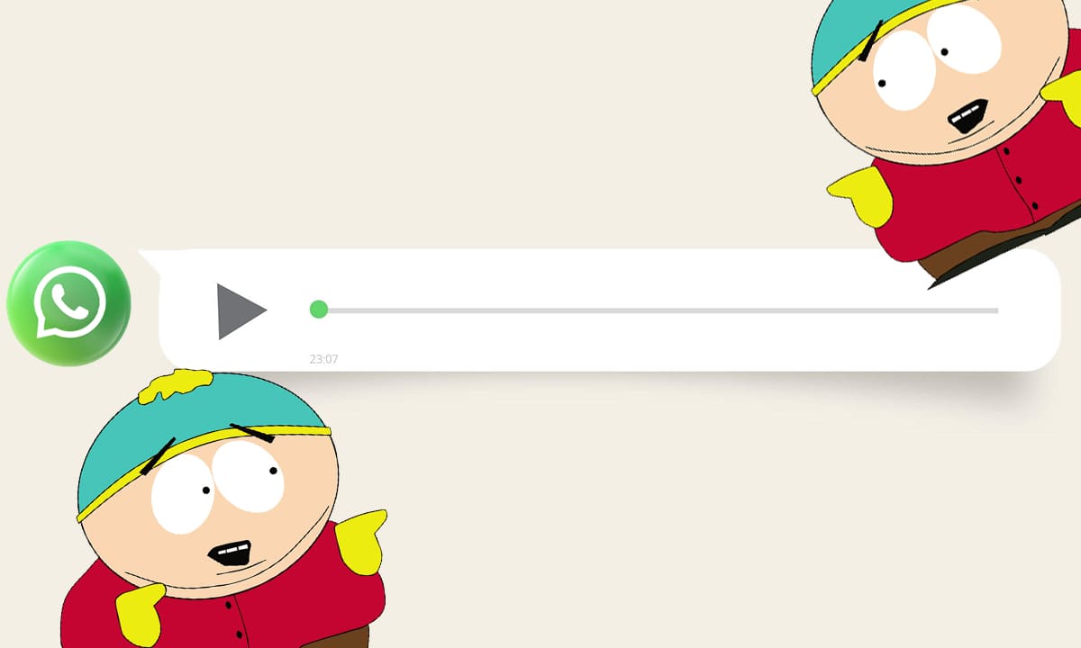 Cómo enviar audio con la voz de Eric Cartman de South Park en WhatsApp | Cómo enviar audio con la voz de Eric Cartman de South Park en WhatsApp1