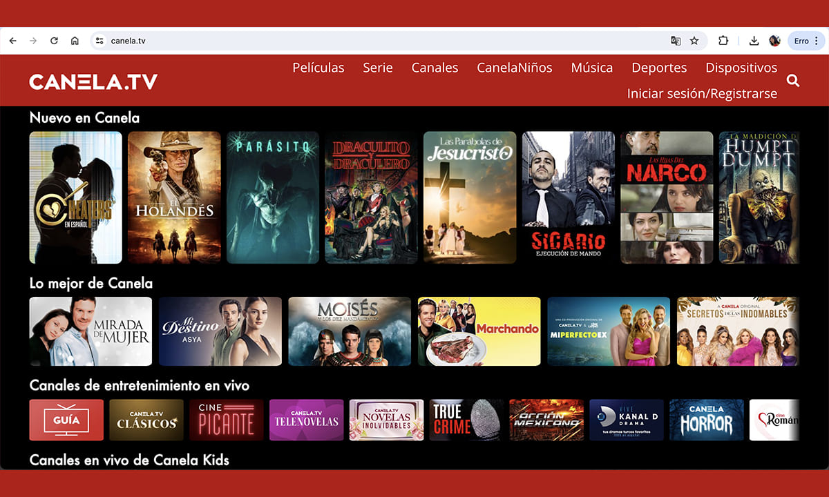 Aplicación Canela.TV - Mira películas gratis en español | Aplicación Canela.TV Mira películas gratis en español1