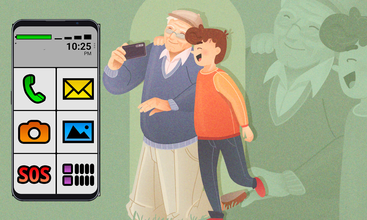 Aplicación que organiza la pantalla del celular para adultos mayores | Aplicación que organiza la pantalla del celular para adultos mayores