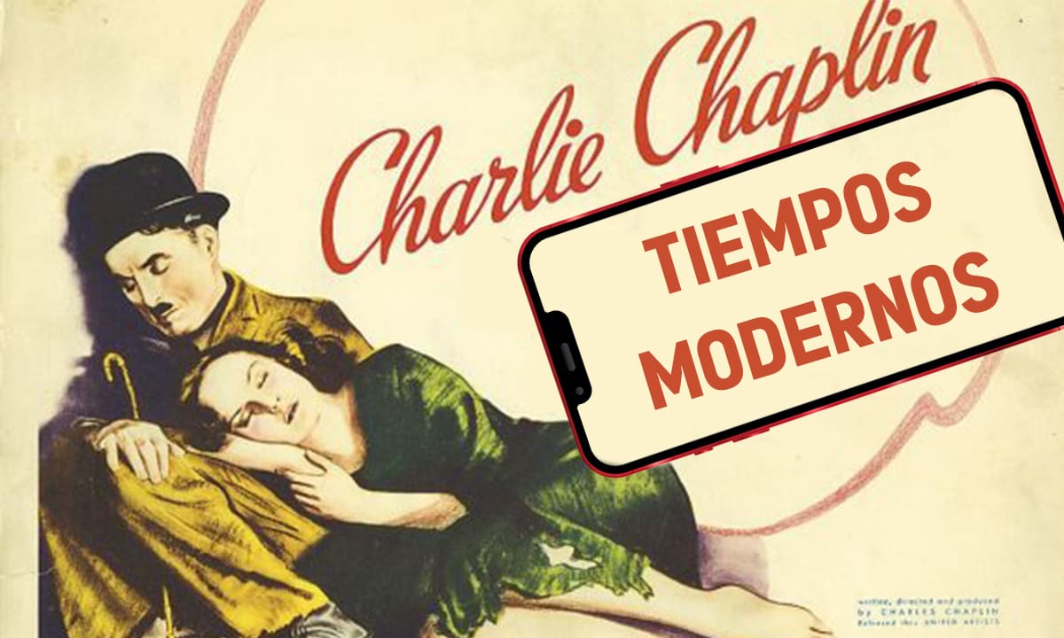 Mira la película Tiempos Modernos de Charles Chaplin gratis en tu celular | Mira la película Tiempos Modernos de Charles Chaplin gratis en tu celular2