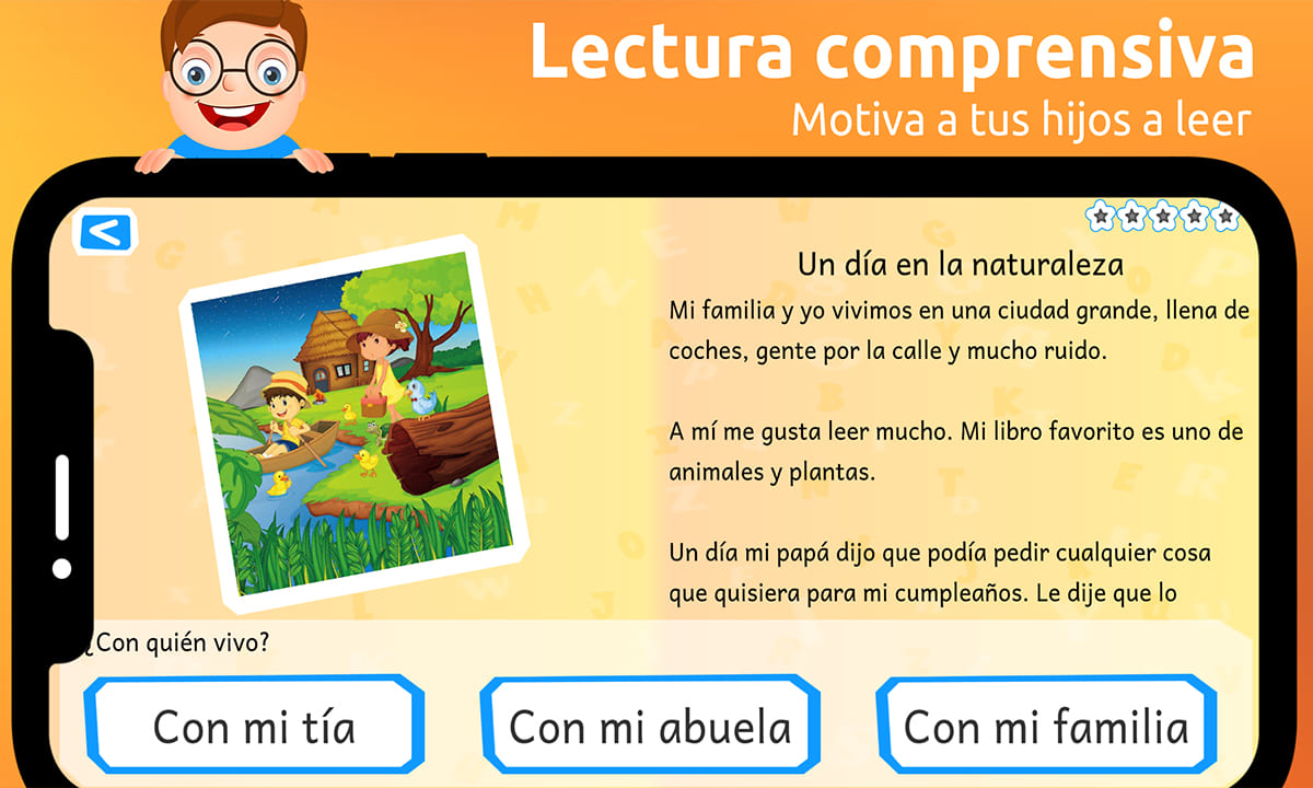 Aplicación iRead - Juegos para que los niños aprendan a leer | Aplicación iRead Juegos para que los niños aprendan a leer3