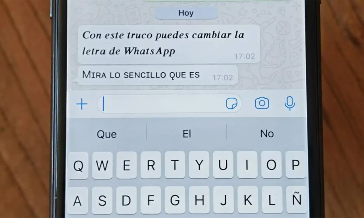 Aplicación para personalizar las letras del chat de WhatsApp | Aplicación para personalizar las letras del chat de WhatsApp1