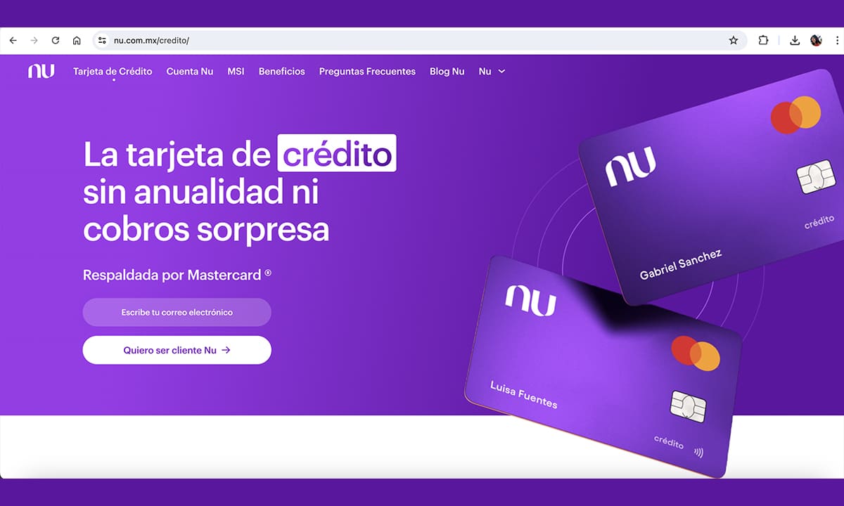 Tarjeta de crédito Nu: conoce cómo solicitarla, mira cómo funciona y resuelve más dudas | Tarjeta de crédito Nu conoce cómo solicitarla mira cómo funciona y resuelve más dudas1