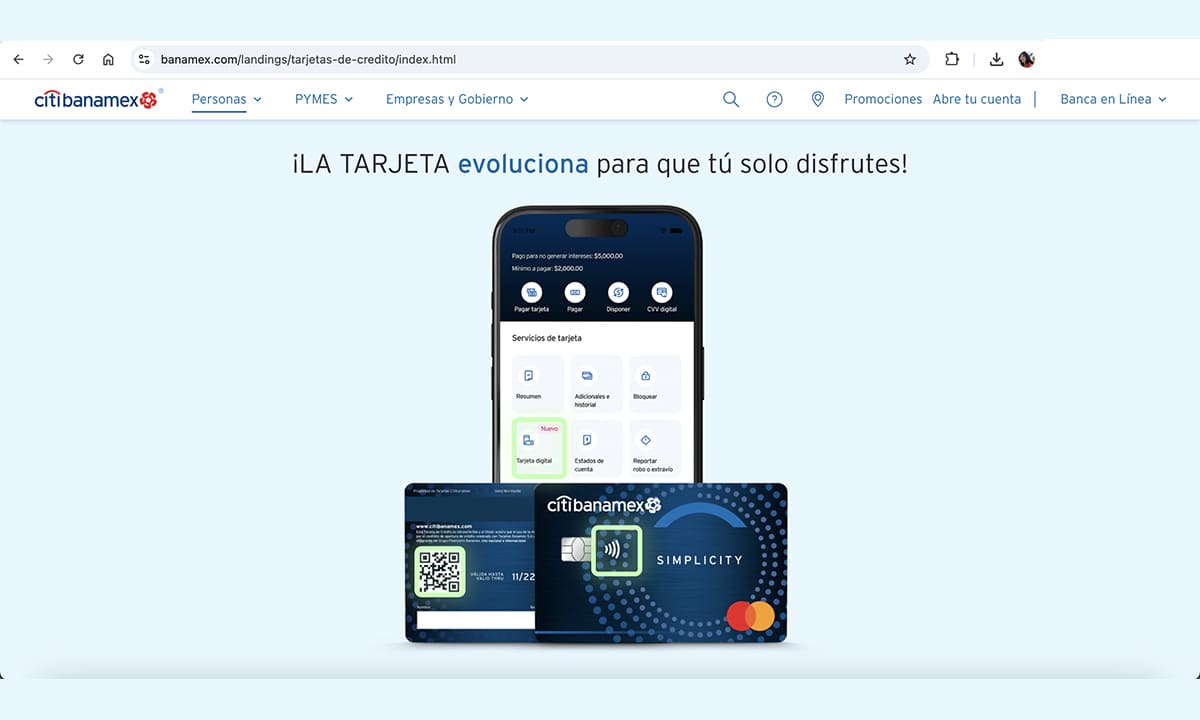 Cómo solicitar una tarjeta de crédito Banamex por el celular | Cómo solicitar una tarjeta de crédito Banamex por el celular1