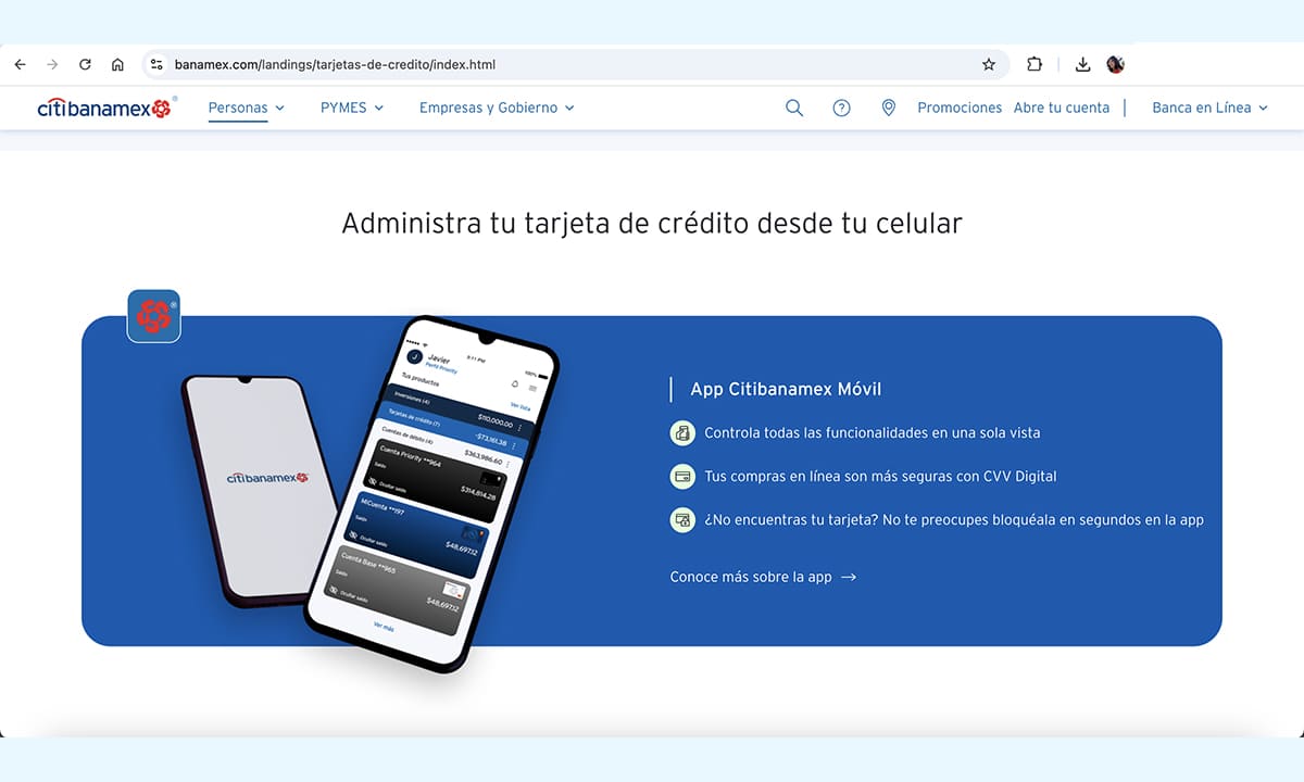 Cómo solicitar una tarjeta de crédito Banamex por el celular | Cómo solicitar una tarjeta de crédito Banamex por el celular2