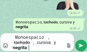 15 trucos de formato de texto de WhatsApp que debes saber | 15 trucos de formato de texto de WhatsApp que debes saber3